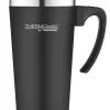 ohgreen In En Rond De Keuken|Soft touch travel mug zwart 420ml
