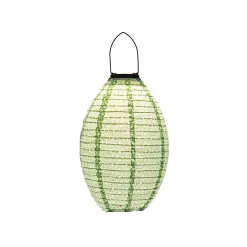 ohgreen Verlichting|Solar lampion 22x32cm sage groen / marrakesh