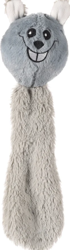 ohgreen Speelgoed|Speelgoed lulu muis met bal lichtgrijs