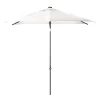 ohgreen Parasol|Staparasol miami 210x150 antraciet-wit