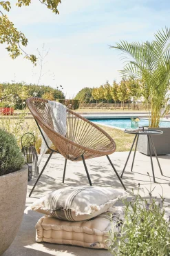 ohgreen Tuinmeubelen|Steph armstoel camaieu terracotta