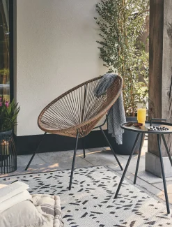 ohgreen Tuinmeubelen|Steph armstoel camaieu terracotta