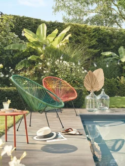 ohgreen Tuinmeubelen|Steph armstoel camaieu terracotta