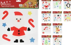 ohgreen Kunstsneeuwproducten|Stickervel met kerstfiguren