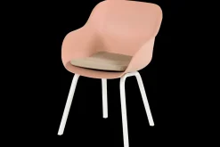 ohgreen Tuinmeubelen|Ecocheques|Stoel Le Soleil wit/roze