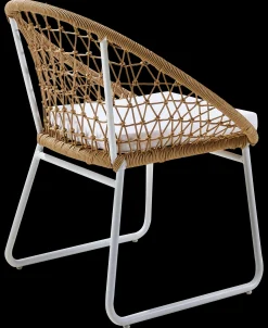 ohgreen Tuinmeubelen|Stoel Madrid wit