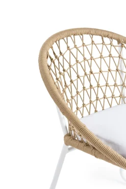 ohgreen Tuinmeubelen|Stoel Madrid wit