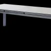 ohgreen Tuinmeubelen|Tafel Albin 220-280x100cm antraciet/keramiek