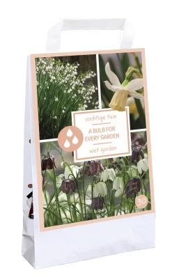 ohgreen Ecocheques|Bloembollen|Tas 'a bulb for every garden' met 30 bloembollen wet garden