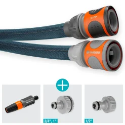 ohgreen Bewatering|Ecocheques|Textielslang Liano Xtreme 30m Set