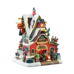 ohgreen Lemax Kerstdorpen|The elf service sleigh & sled repair