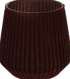 ohgreen Sfeermakers|Herfst|Theelichthouder 11cm bruin