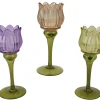ohgreen Sfeermakers|Theelichthouder glas dia7.50-h22.50cm assortie