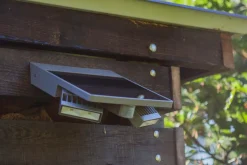 ohgreen Verlichting|Ecocheques|Tilly solar wandlamp met sensor zilver grijs led 4w