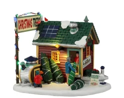 ohgreen Lemax Kerstdorpen|Tiny house tree lot, b/o (4,5v)