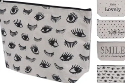 ohgreen Cosy Corner|Toilettas canvas 33x20 cm 4 ass design