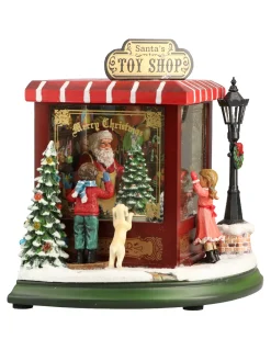 ohgreen Lemax Kerstdorpen|Toy shop animated