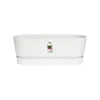 ohgreen Kunststof|Ecocheques|TROUGH LONG 50CM WIT