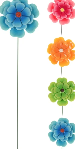 ohgreen Decoratie|Tuinprikker met bloem 4ass