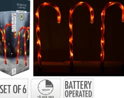 ohgreen Deco Verlichting Buiten|Tuinsteker set van 6 stuks