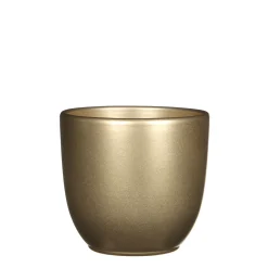 ohgreen Potten En Vazen|Tusca pot rond goud - h13xd13,5cm