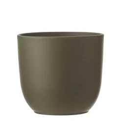 ohgreen Potten En Vazen|Tusca pot rond groen - h23xd25cm