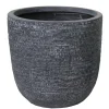 ohgreen Aardewerk|Utah egg pot graphite d55h51