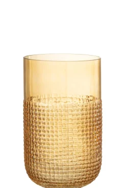 ohgreen Potten En Vazen|Vaas glas oranje medium