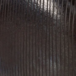 ohgreen Potten En Vazen|Vaas glas zwart 23.5x7x21.5cm