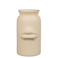 ohgreen Potten En Vazen|Vaas lippen l.roze - h23,5xd14,5cm