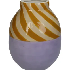 ohgreen Potten En Vazen|Vaas streep lila