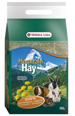 ohgreen Knaagdieren Voeding|Versele-Laga Mountain Hay - Dandelion 500g