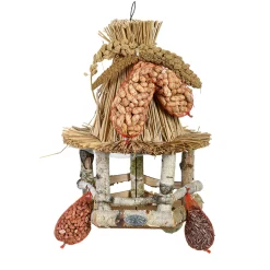 ohgreen Andere|Voedertafel met rieten dak inclusief vogelvoer