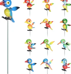 ohgreen Decoratie|Vogel op stok 12 ass