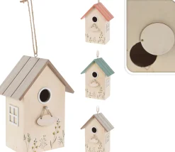 ohgreen Nestkasten|Vogelhuis hout 3ass kleur