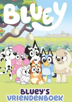 ohgreen Boeken|Vriendenboek - bluey - creatief vriendenboek voor kinderen