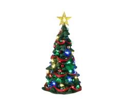 ohgreen Lemax Kerstdorpen|Vrolijke kerstboom, b/o (4,5v)