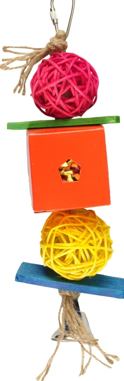 ohgreen Andere|Vs papyr parkiet kube klein kleur multi 24cm