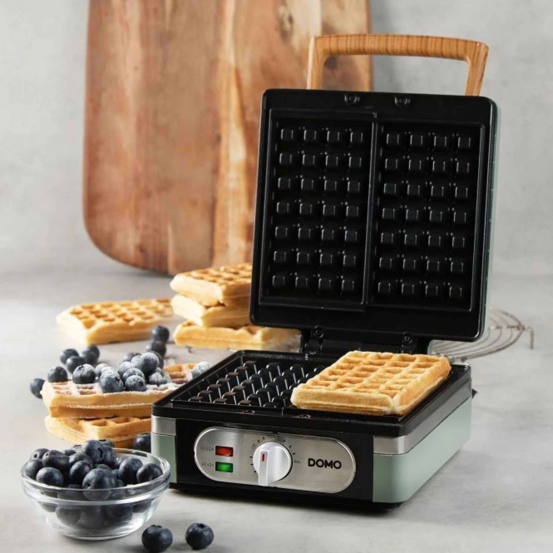 ohgreen Keukentoestellen|Wafelijzer voor rechthoekige wafels