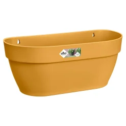 ohgreen Kunststof|Ecocheques|WALL BASKET 35CM HONINGGEEL