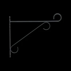 ohgreen Kunststof|WANDHAAK ELEGANT 30CM ANTRACIET