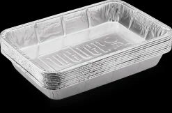 ohgreen Accessoires En Onderhoud|WEBER ALUMINIUM LEKBAKJES GROOT, SET VAN 10 STUKS