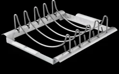 ohgreen Accessoires En Onderhoud|WEBER DELUXE MULTIFUNCTIONELE VLEESHOUDER RVS
