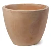 ohgreen Aardewerk|Whitewash egg pot d51h41