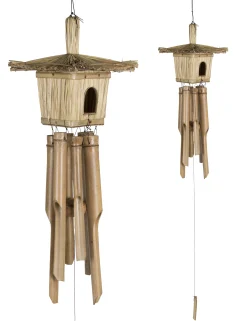 ohgreen Decoratie|Ecocheques|Windchime birdhouse d16h58