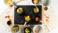 ohgreen Keukentoestellen|Wok party set hout 1000W ILAG
