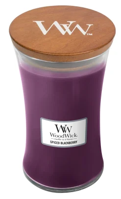 ohgreen Geuren|Woodwick Geurkaars Large spiced blackberry