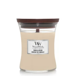 ohgreen Geuren|Woodwick Geurkaars vanilla bean medium