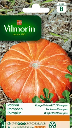 ohgreen Zaden|Ecocheques|Zaden pompoen rode van etampes5g