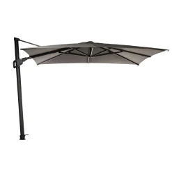 ohgreen Parasol|Zweefparasol Deluxe antraciet met LED